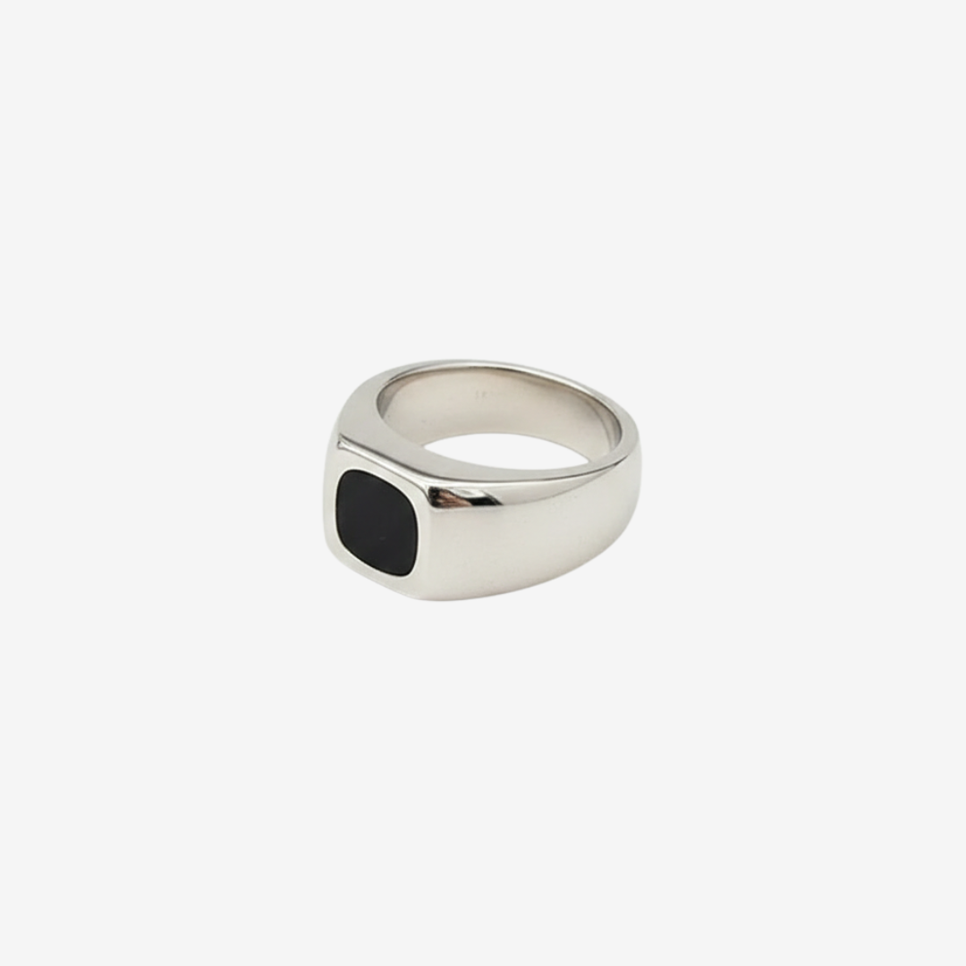 SANZE / Black Onyx Ring 01