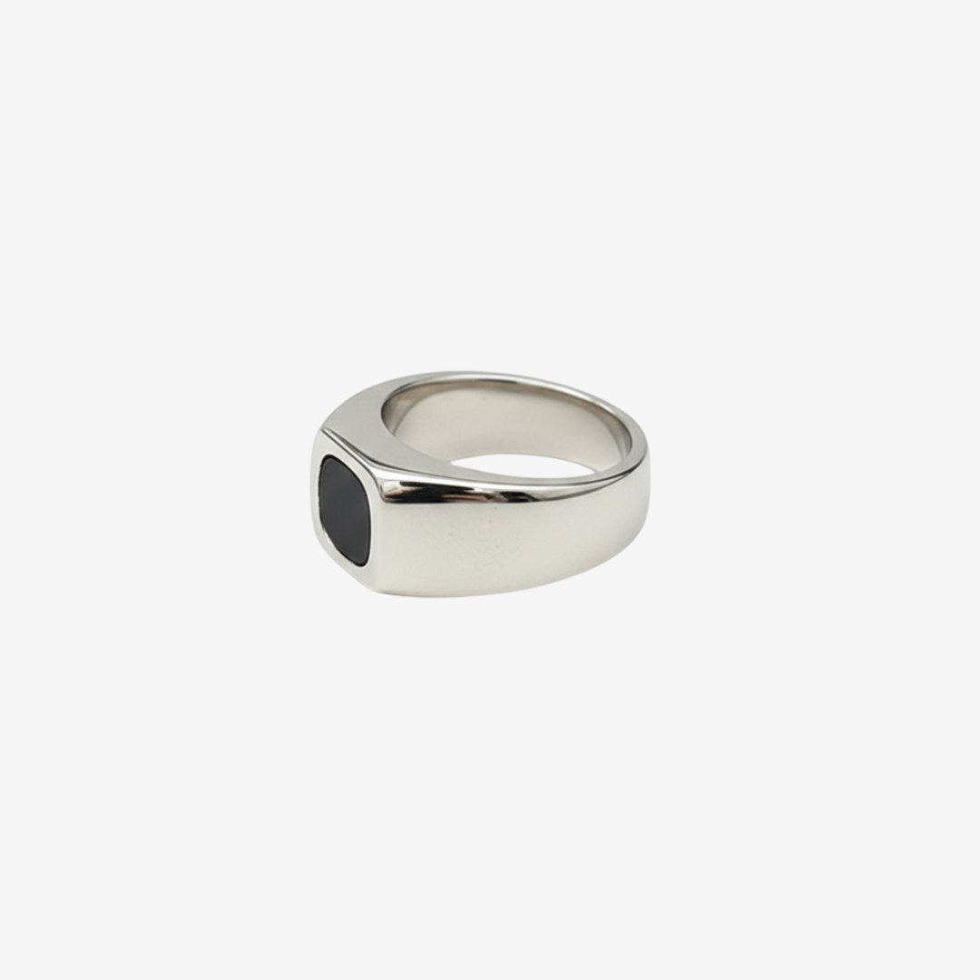 SANZE / Black Onyx Ring 01