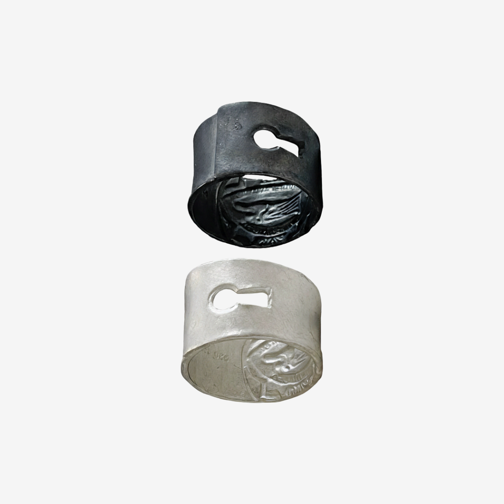 SANZE / Keyhole Shaped Ring 03