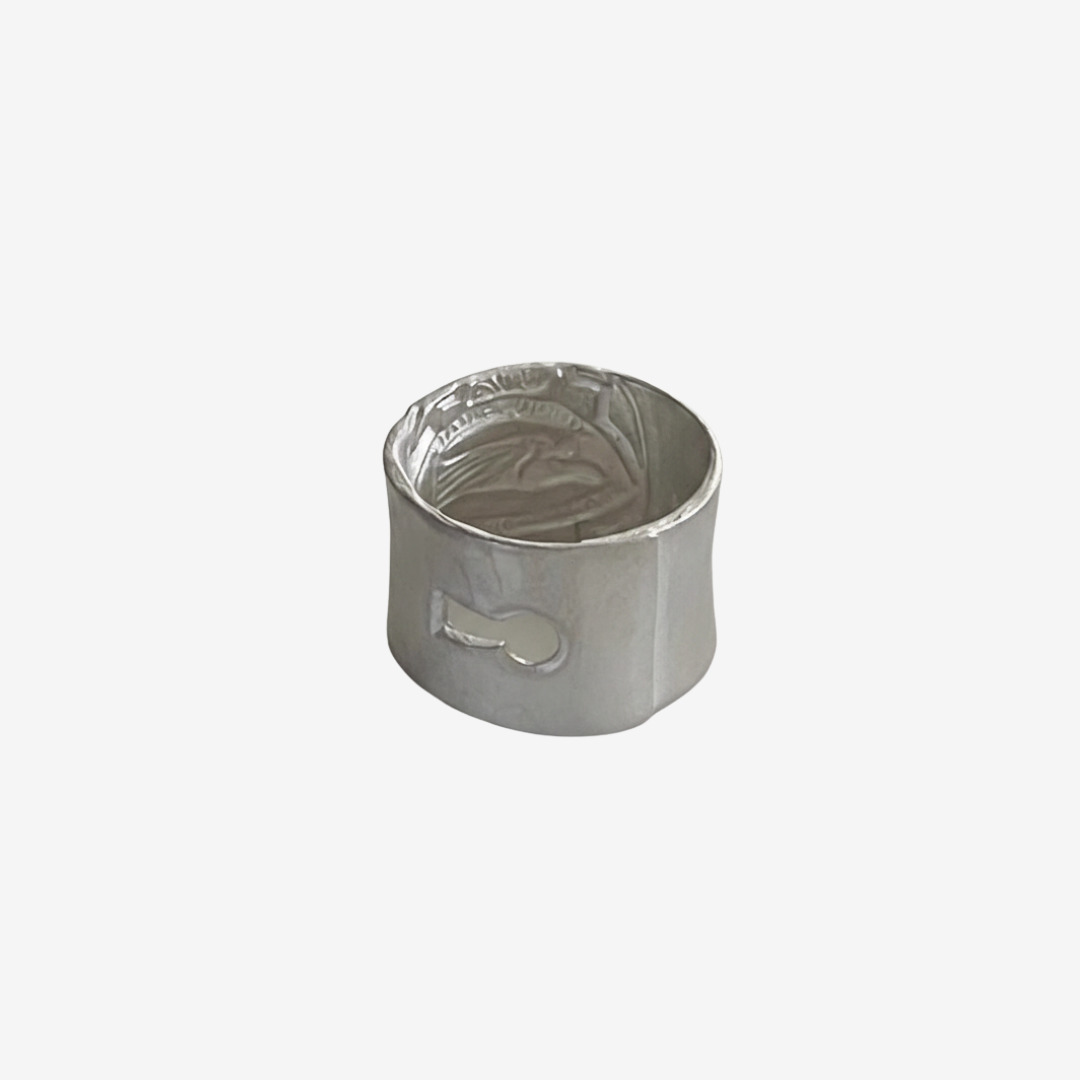 SANZE / Keyhole Shaped Ring 03